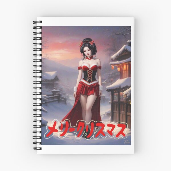 Item preview, Japanese Geisha; Merry Christmas; designed and sold by StickerApe.