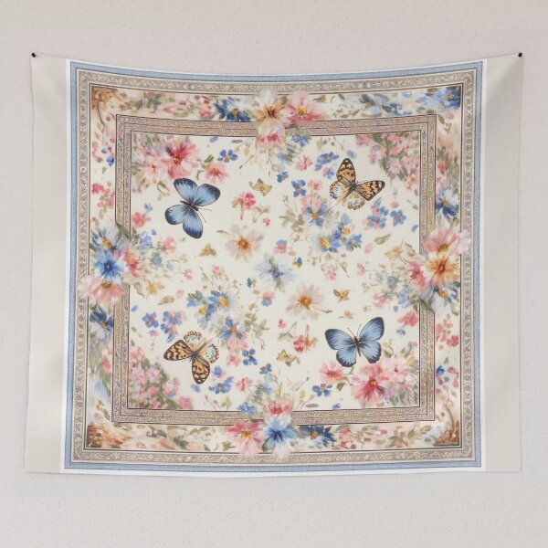 Item preview, A Tapestry of Blooms : Butterfly Waltz designed and sold by TheCheckerwell.