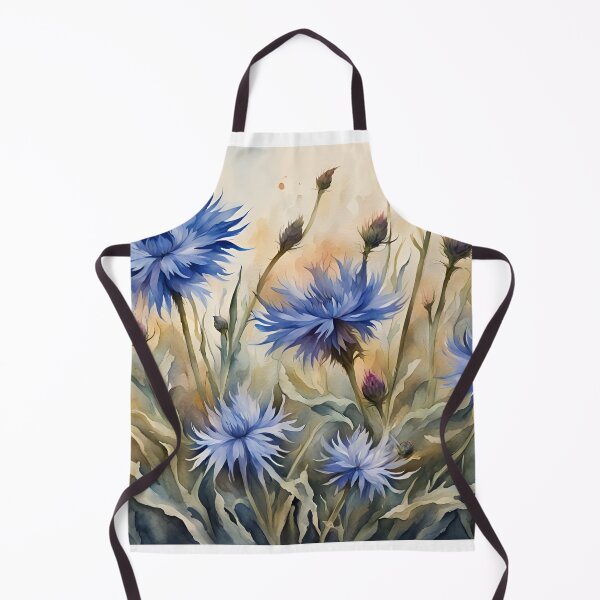 Item preview, Cornflower (Centaurea cyanus) - British Wildflowers designed and sold by Country-Artist.