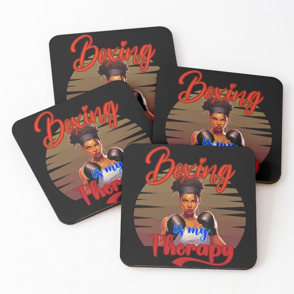 Item preview, Boxing is my therapy designed and sold by M art & design.