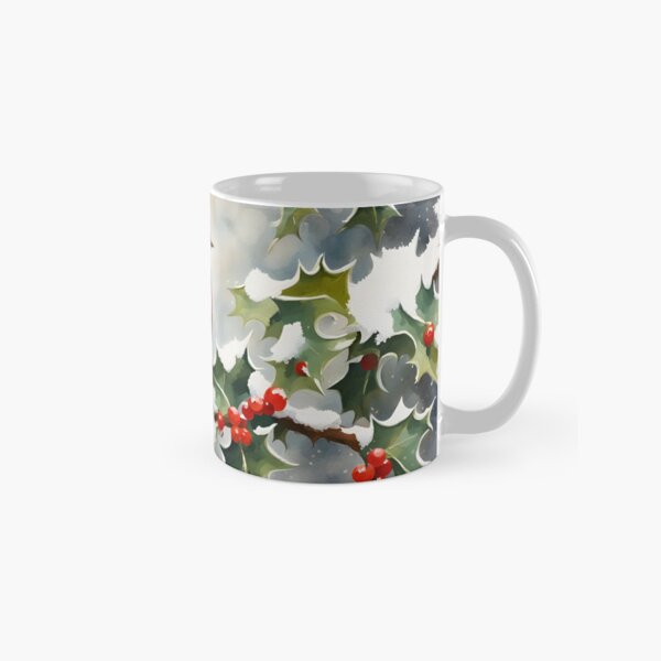 Item preview, Robin on Holly in Snow - British Birds designed and sold by Country-Artist.