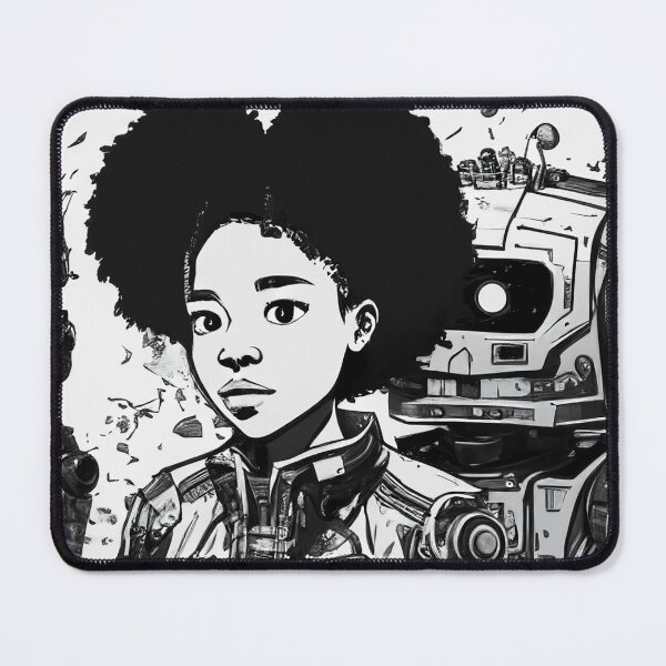 Item preview, ROBOT girl designed and sold by LOVEARTDESIGN.