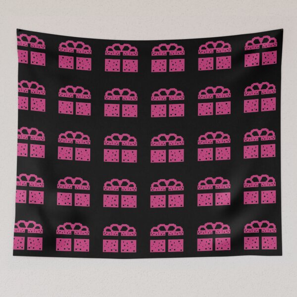 Item preview, Pink gift pixel art designed and sold by Xatutik.art.