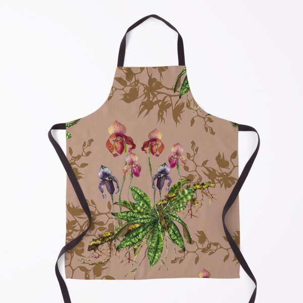 Item preview, Mystical Blooms: Wild Orchid Watercolor Collection on Pink designed and sold by Hadamundo.