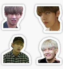 Pegatina The Ultimate Old school Army BTS V Colección Taehyung Meme
