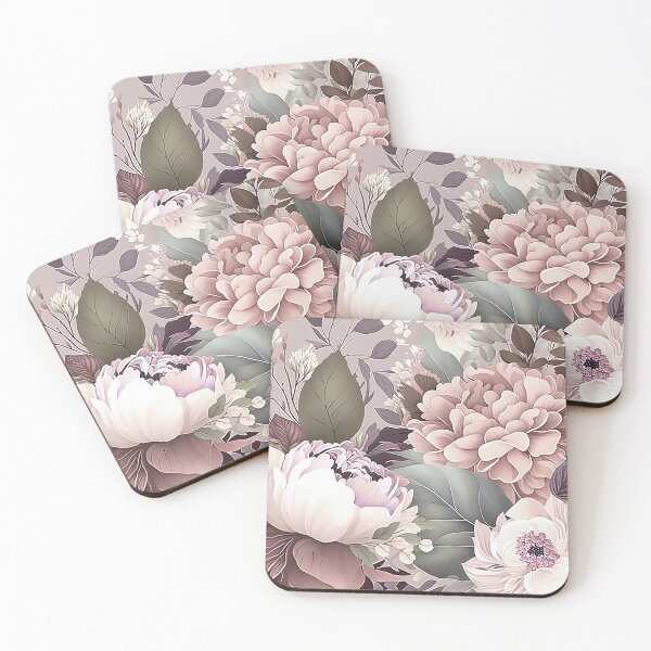 Item preview, Elegant Romance - Abstract Floral Pattern for Sophisticated Style designed and sold by PaintbrushPlace.