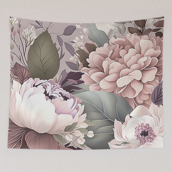 Item preview, Elegant Romance - Abstract Floral Pattern for Sophisticated Style designed and sold by PaintbrushPlace.