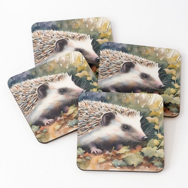 Item preview, Hedgehog in the Hedgerow - British Wildlife designed and sold by Country-Artist.