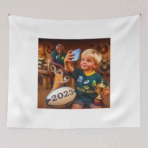 Item preview, Selfie with a Springbok  designed and sold by RoyalMob.