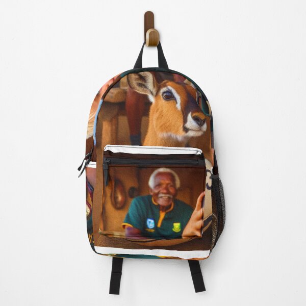 Item preview, Selfie with a Springbok designed and sold by RoyalMob.
