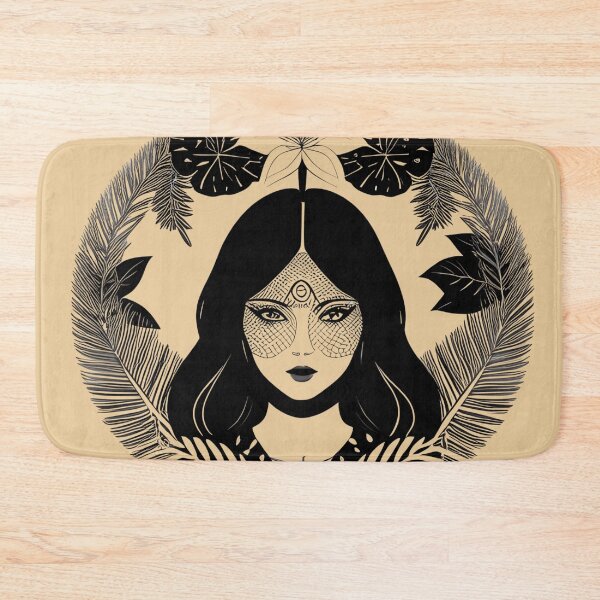 Item preview, Girl face in plant species  designed and sold by Kulpi6147.