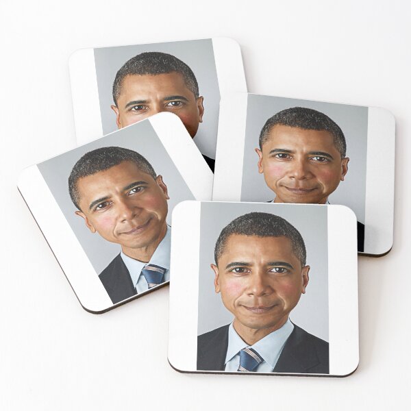 Item preview, Digital Art Smile Funny Blushing Childish Obama  designed and sold by SparksGlo-AAAA.