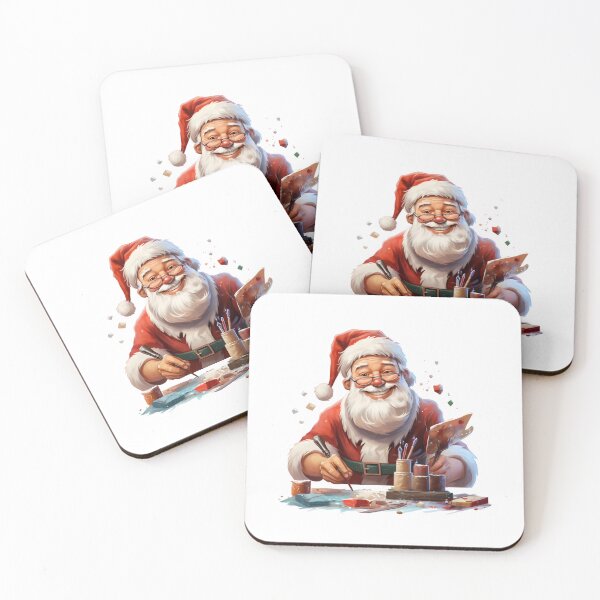 Item preview, Santa in Pixel Art: The Digital Magic of Christmas designed and sold by Artedig.