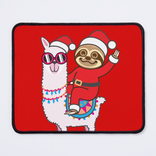 Item preview, Sloth Santa Llama designed and sold by plushism.