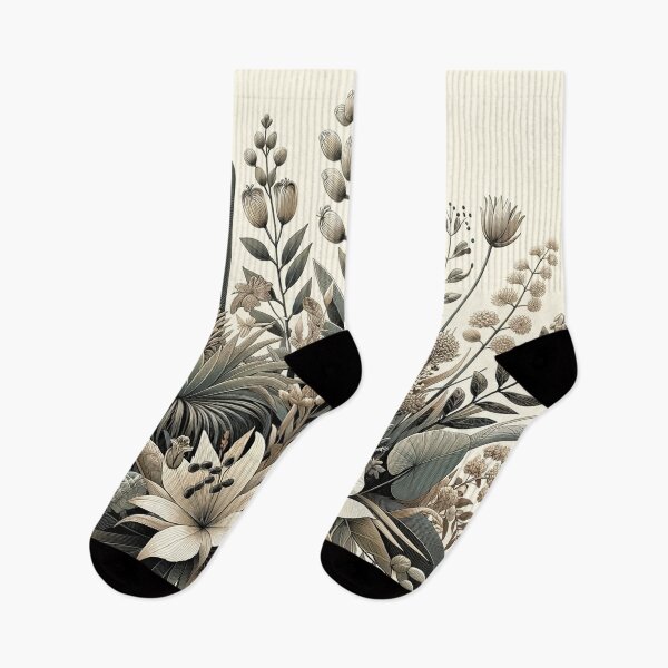 Item preview, Floral Majesty Exquisite Botanical Ensemble Art Print designed and sold by MellowLazy.