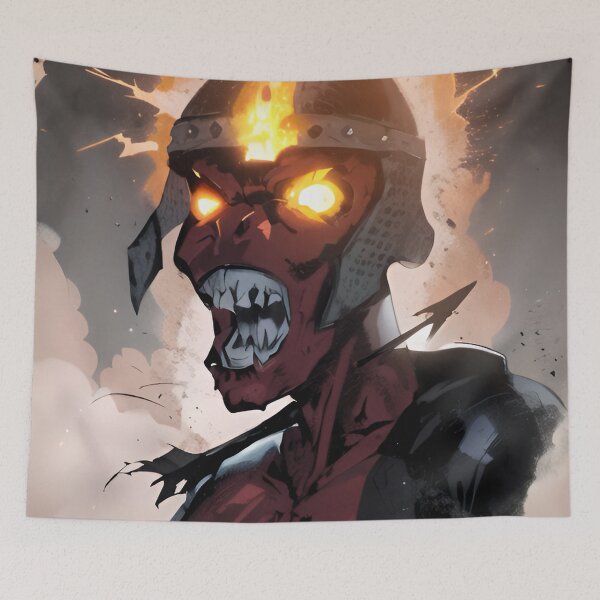 Item preview, Demon zombie norman designed and sold by Glenbobagins.