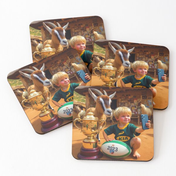 Item preview, Selfie with a Springbok  designed and sold by RoyalMob.