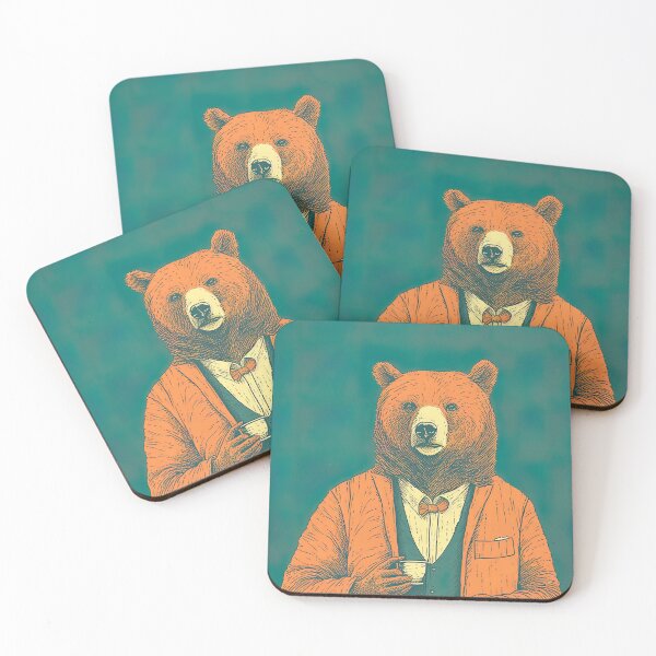 Item preview, Sir Bearington: Spot of Tea designed and sold by Retro Type.