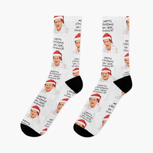Gordon Ramsay idiot sandwich Socks