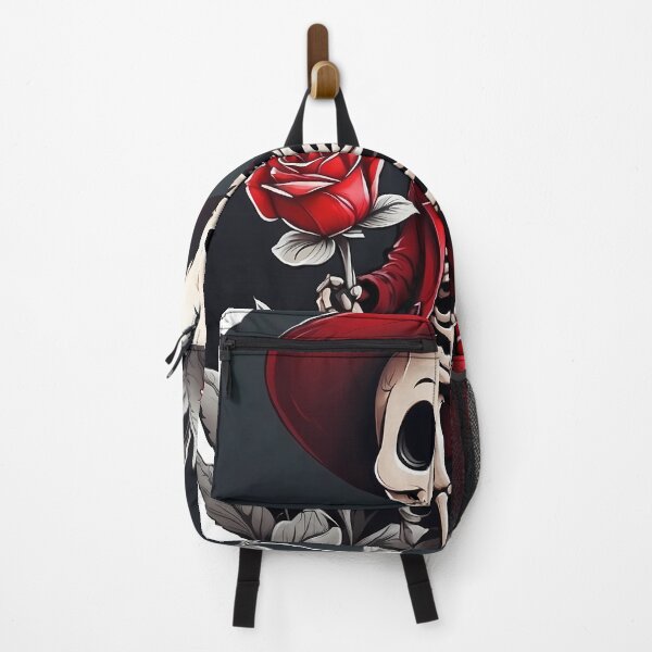 Item preview, Skeleton holding a red rose. designed and sold by wplamkung.