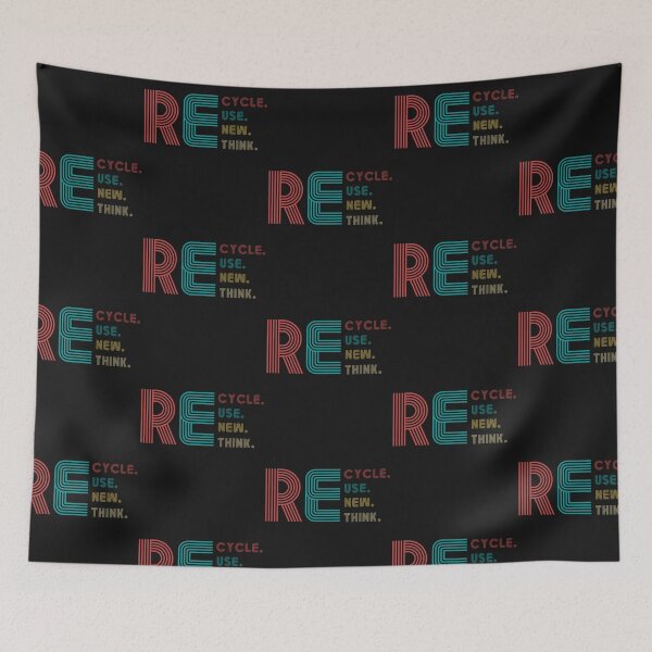 Item preview, Rcycle, Reuse, Renew, Rethink, Environmental, Love Planet Earth designed and sold by DanaMire.
