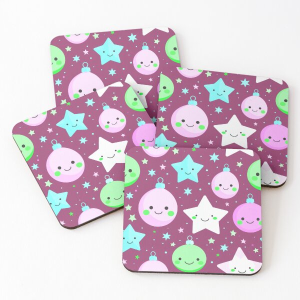 Item preview, Kawaii Party Tree Ornaments Digital Pattern designed and sold by zolarche.
