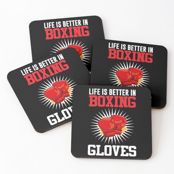 Item preview, Life Is Better In Boxing Gloves designed and sold by creativevogue.