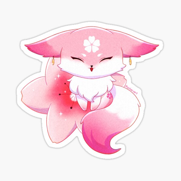Yae Miko fox Sticker