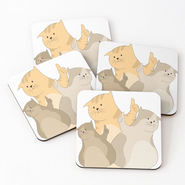 Item preview, Cute cat thumbs up designed and sold by Maiidden.