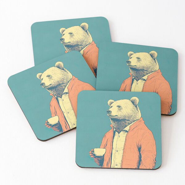 Item preview, Mr. Edward Bear and his Perfect Cup designed and sold by Retro Type.