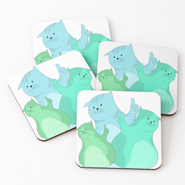 Item preview, Cute cat thumbs up designed and sold by Maiidden.