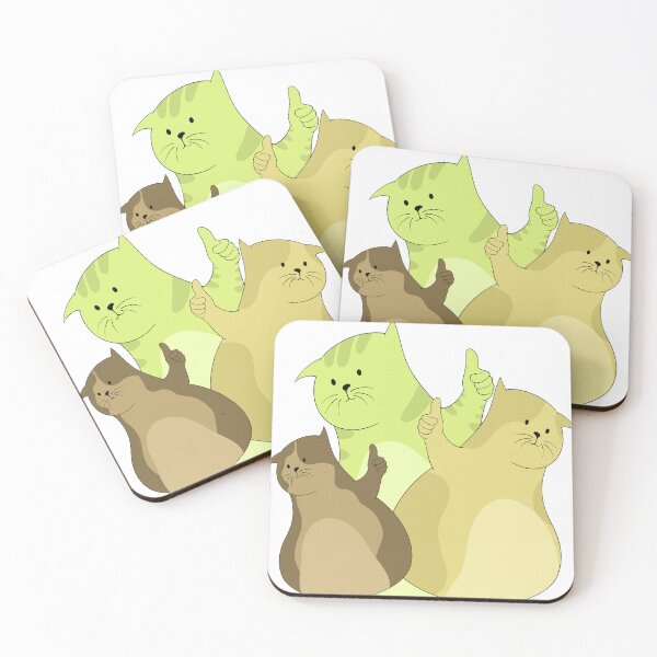 Item preview, Cute cat thumbs up designed and sold by Maiidden.