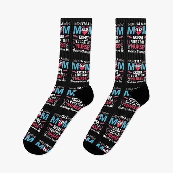 Item preview, I'm a Educator Nurse Mom, Registered Nurse, Oncology Nurse, Nursing School Apparel, PACU nurse gift designed and sold by behindthefacts.