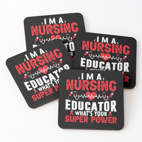 Item preview, I'm a Nursing Educator What's Your Super, Registered Nurse, Oncology Nurse, Nursing School Apparel, PACU nurse gift designed and sold by behindthefacts.