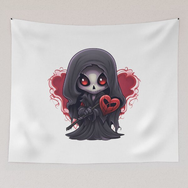 Item preview, Cute Valentine, Funny Valentine, Horror Valentine, Valentine's Day Sublimation Design, Grim Valentine, Goth Valentine designed and sold by NitroStudio.