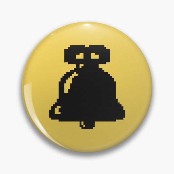Item preview, Black and white Christmas pixel art designed and sold by Xatutik.art.
