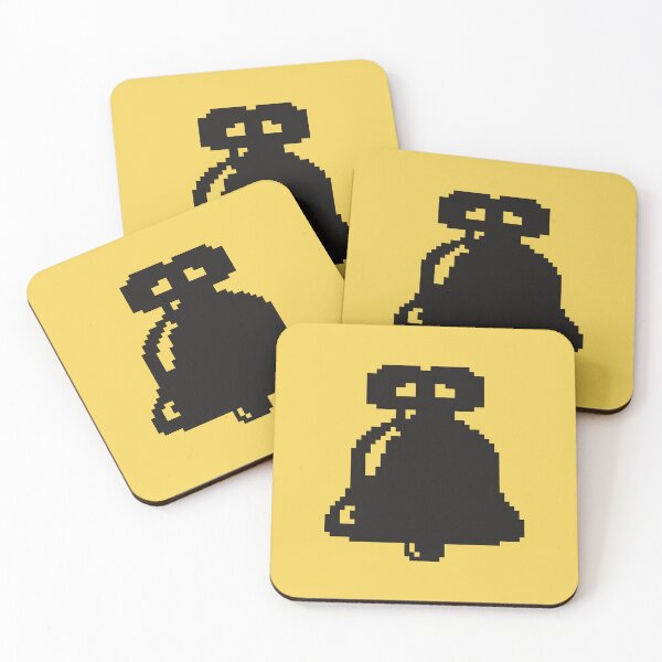 Item preview, Black and white Christmas pixel art designed and sold by Xatutik.art.