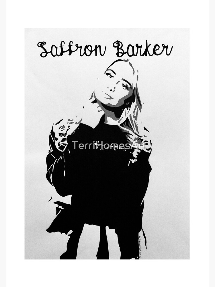 "Saffron Barker" Spiral Notebook for Sale by TerriHomesArt Redbubble