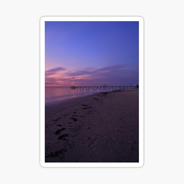 Item preview, Spring Sunsets at Brighton Beach designed and sold by Cissa King Photography.