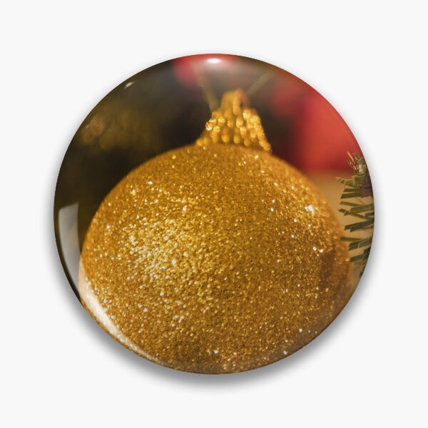 Item preview, Golden Christmas bauble designed and sold by AlanDPhotos.