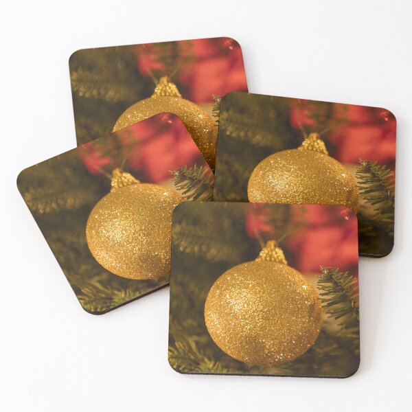 Item preview, Golden Christmas bauble designed and sold by AlanDPhotos.