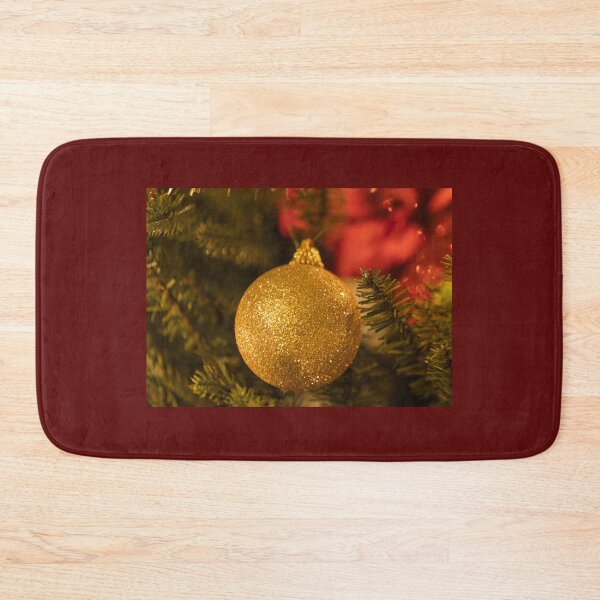 Item preview, Golden Christmas bauble designed and sold by AlanDPhotos.
