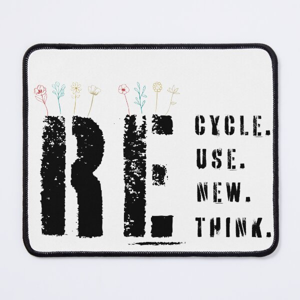 Item preview, Rcycle, Reuse, Renew, Rethink, Environmental, Love Planet Earth designed and sold by DanaMire.