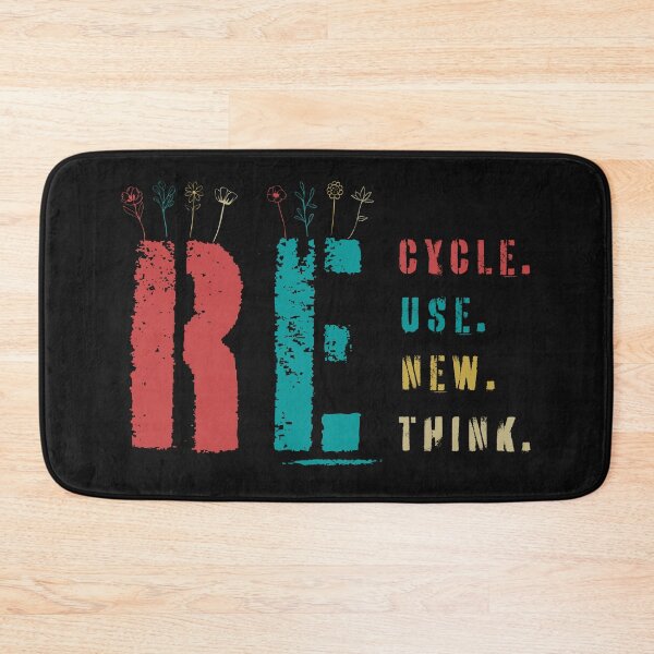 Item preview, Rcycle, Reuse, Renew, Rethink, Environmental, Love Planet Earth designed and sold by DanaMire.