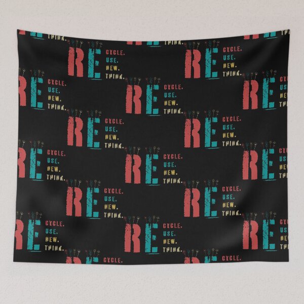 Item preview, Rcycle, Reuse, Renew, Rethink, Environmental, Love Planet Earth designed and sold by DanaMire.