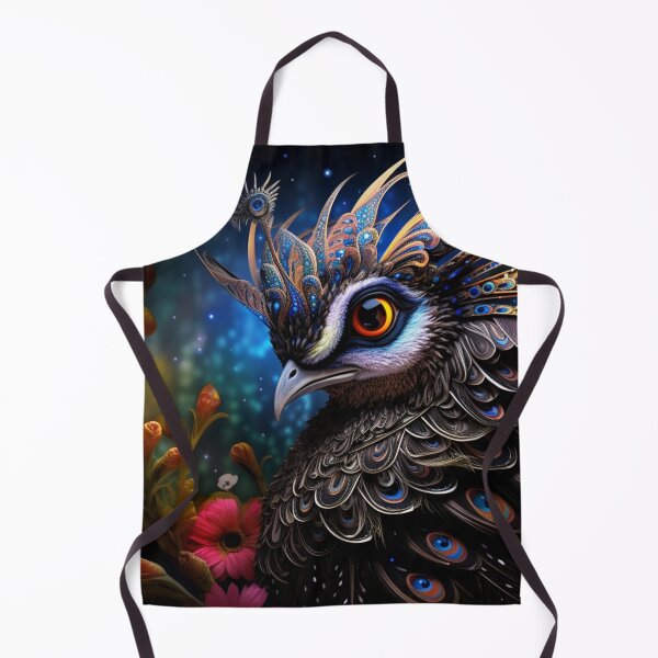 Item preview, Majestic Peacock vibrant portrait designed and sold by zoldi.