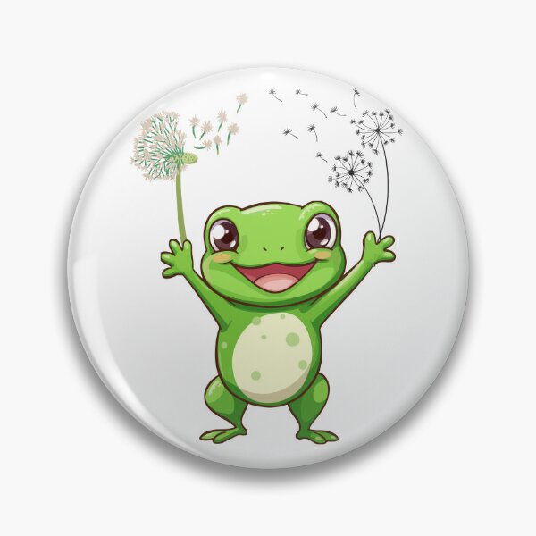 Item preview, dandelion frog designed and sold by Reo12.