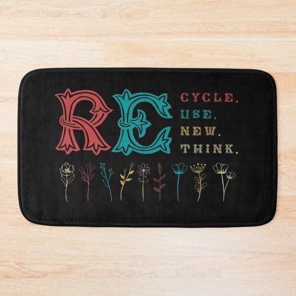 Item preview, Rcycle, Reuse, Renew, Rethink, Environmental, Love Planet Earth designed and sold by DanaMire.