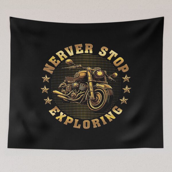 Item preview, Roaming Roads, The Endless Exploration with the Motorcycle. designed and sold by momoworlddesign.