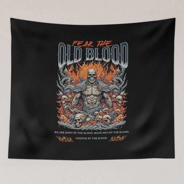 Item preview, Fear the old blood designed and sold by onemoremask.